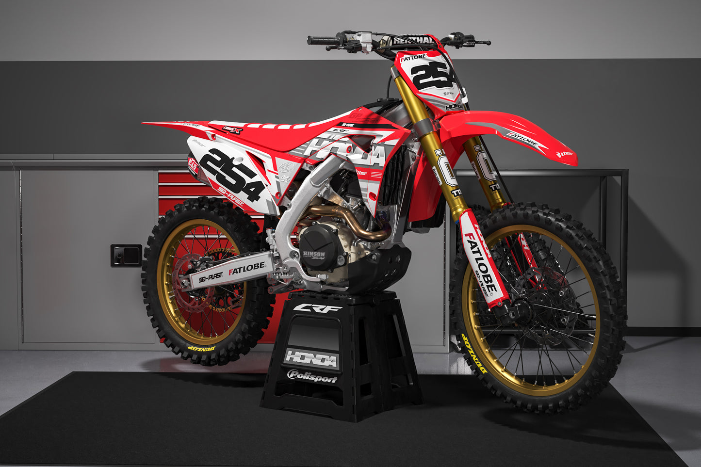 HONDA - REDEEMER - PRE-MADE DESIGN (HONDA CRF450R 2017 - 2018 - 2019 - 2020)