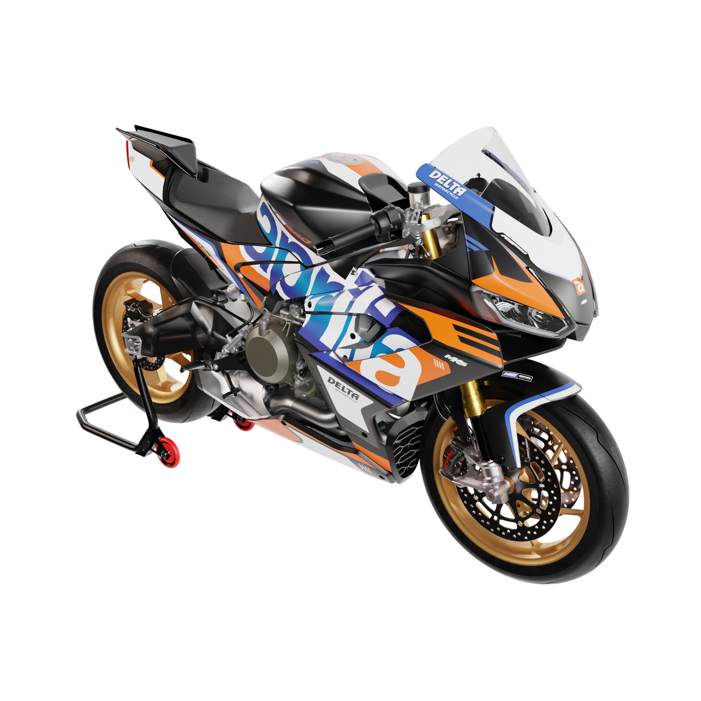 APRILIA RS660 2020 TO 2024 + Graphics-kit Design 1 Version 1