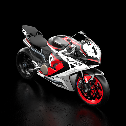 DUCATI PANIGALE V2 2020 - 2024 GRAPHICS-KIT DESIGN 3 VERSION 1