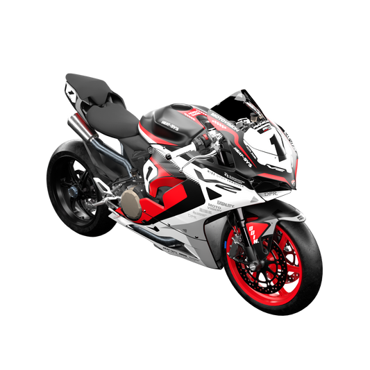 DUCATI PANIGALE V2 2020 - 2024 GRAPHICS-KIT DESIGN 3 VERSION 1