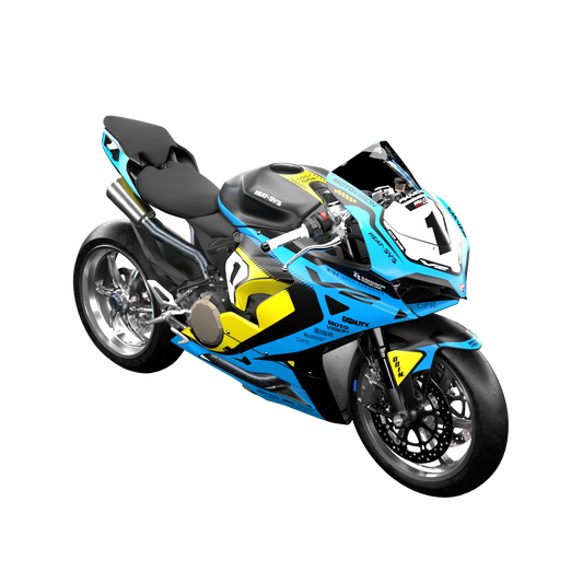 DUCATI PANIGALE V2 2020 - 2024 GRAPHICS-KIT DESIGN 3 VERSION 2