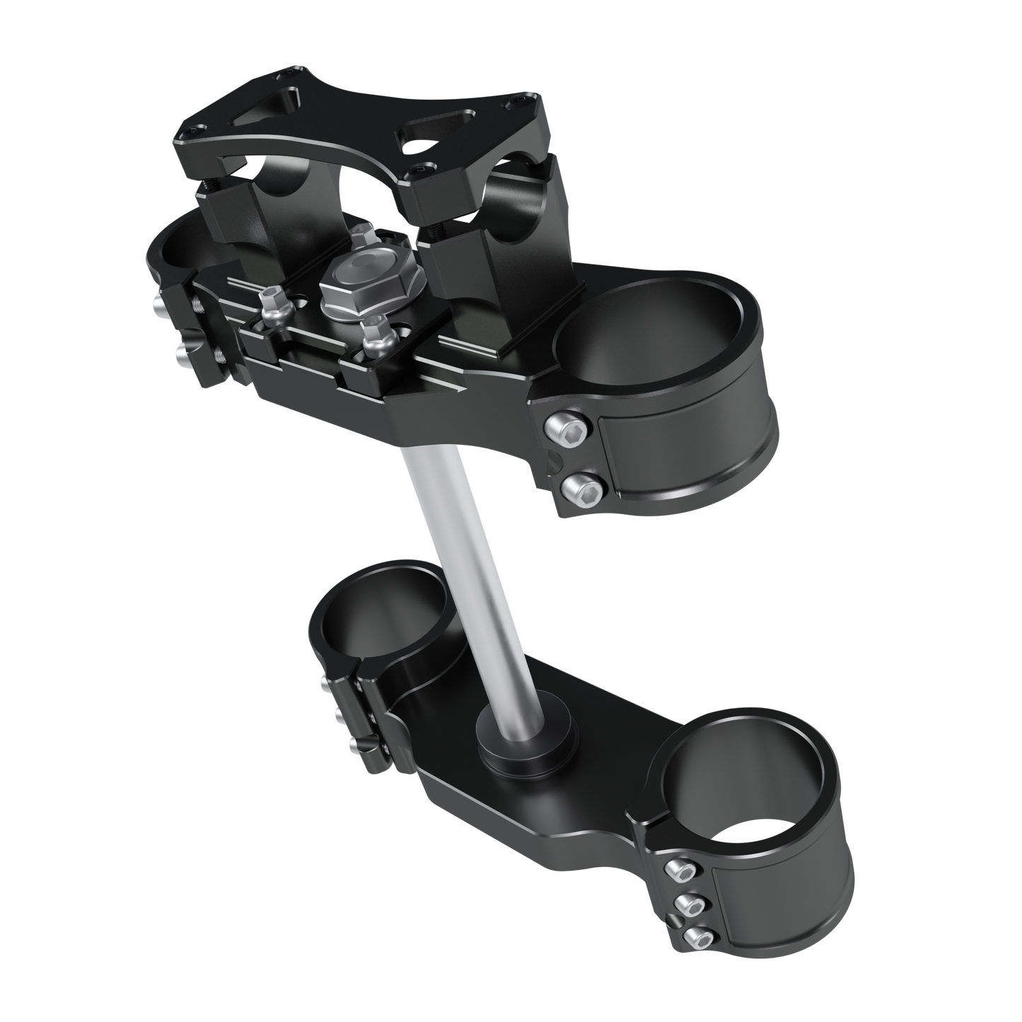 FAOR TRIPLE CLAMP ASSEMBLY FOR DIRTBIKES 3D MODEL (.OBJ AND .BLEND)