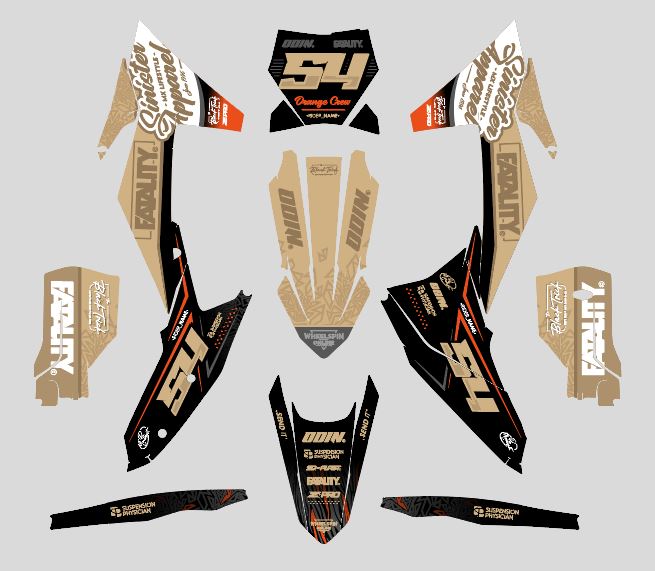 KTM - FATALITY - PRE-MADE DESIGN (KTM - SX - SXF 2023)