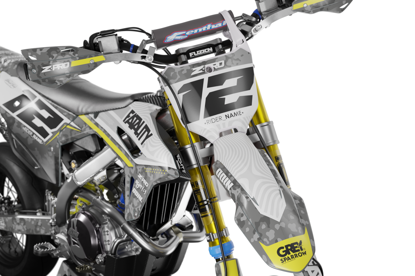 HONDA - WARFARE - PRE-MADE DESIGN (HONDA CRF450R 2021 - 2022 - 2023 - 2024)