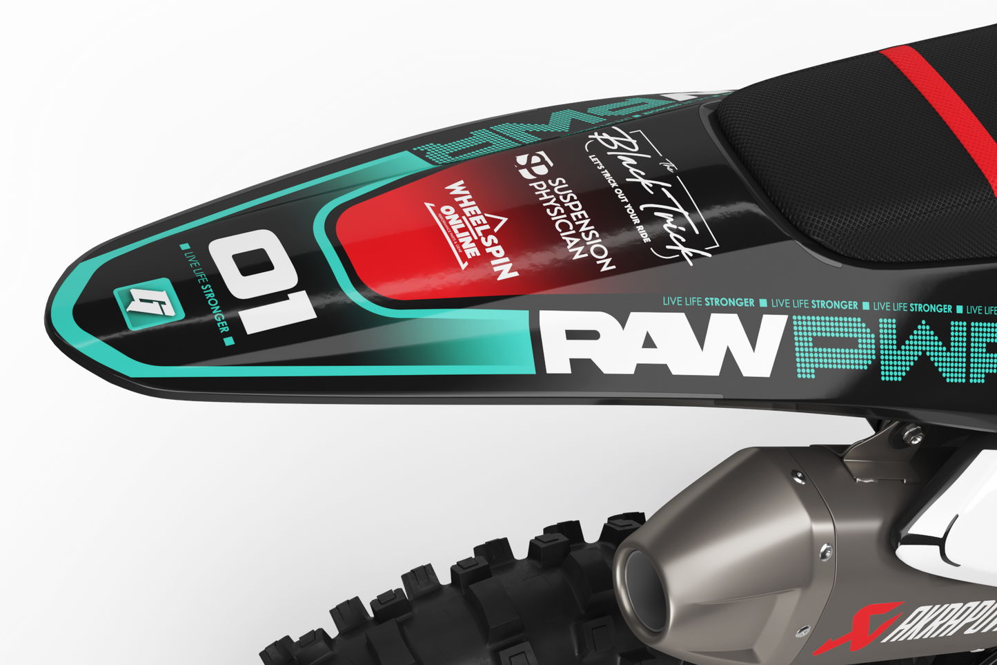 GASGAS - RAW PWR - PRE-MADE DESIGN (GASGAS MC450F, MC350F,  MC250F 2024)