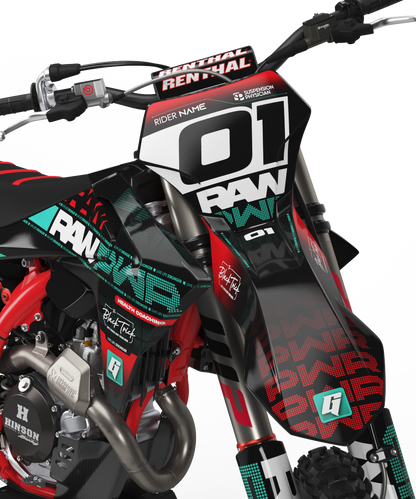 GASGAS - RAW PWR - PRE-MADE DESIGN (GASGAS MC450F, MC350F,  MC250F 2024)