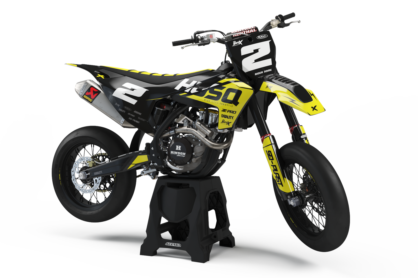 HUSQVARNA - BASE - PRE-MADE DESIGN (HUSQVARNA TC/FC 125+ 2016 - 2017 - 2018)