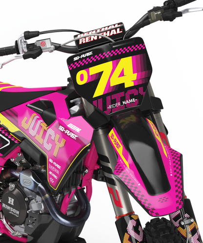 HUSQVARNA - JUICY - PRE-MADE DESIGN (HUSQVARNA TC/FC 125+ 2022 - 2023 - 2024)