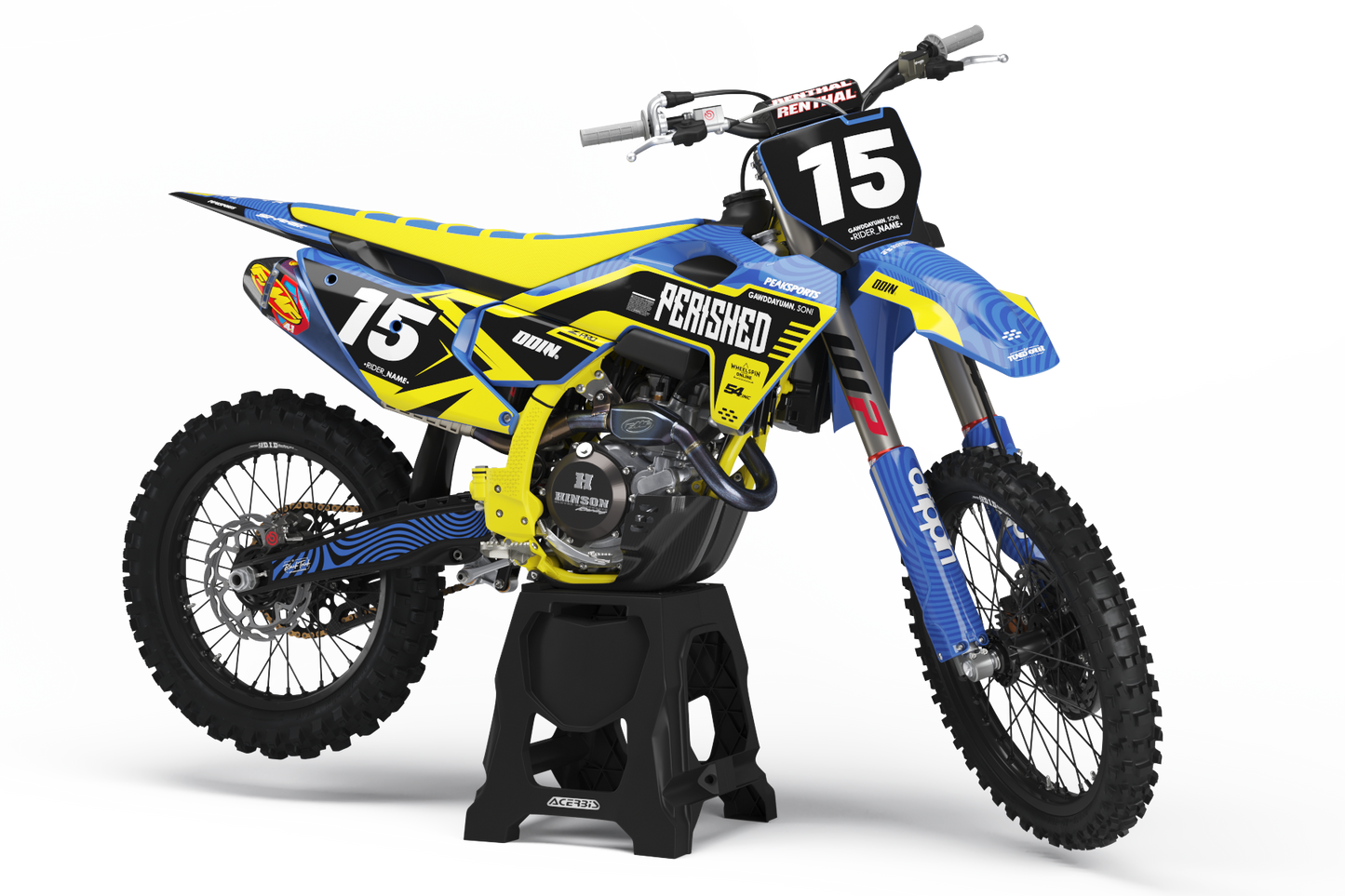 HUSQVARNA - PERISHED - PRE-MADE DESIGN (HUSQVARNA TC/FC 125+ 2022 - 2023 - 2024)