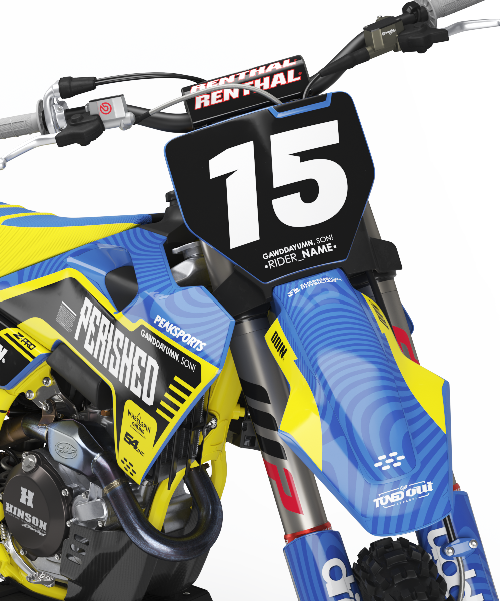 HUSQVARNA - PERISHED - PRE-MADE DESIGN (HUSQVARNA TC/FC 125+ 2022 - 2023 - 2024)