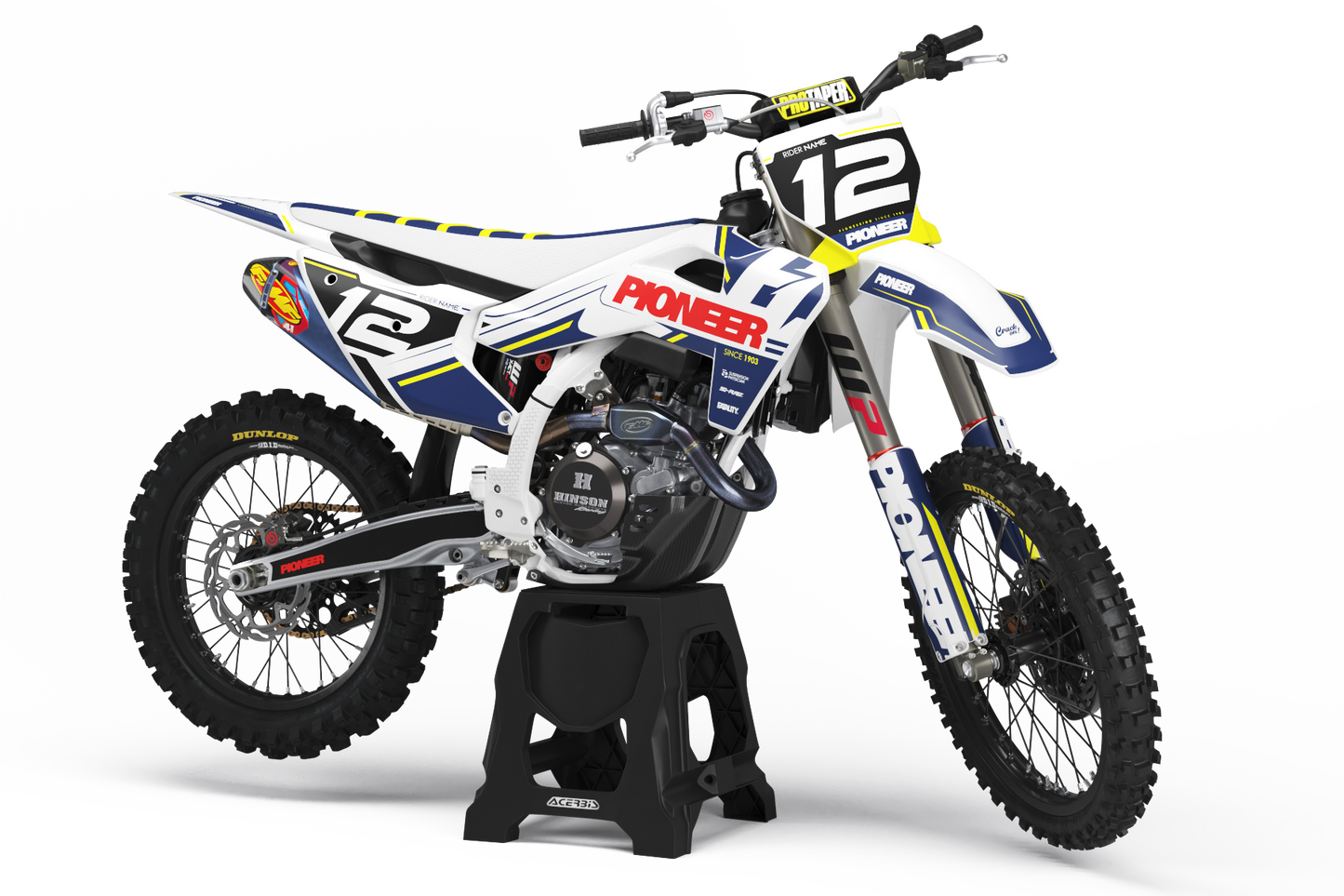 HUSQVARNA - PIONEER - PRE-MADE DESIGN (HUSQVARNA TC/FC 125+ 2025)