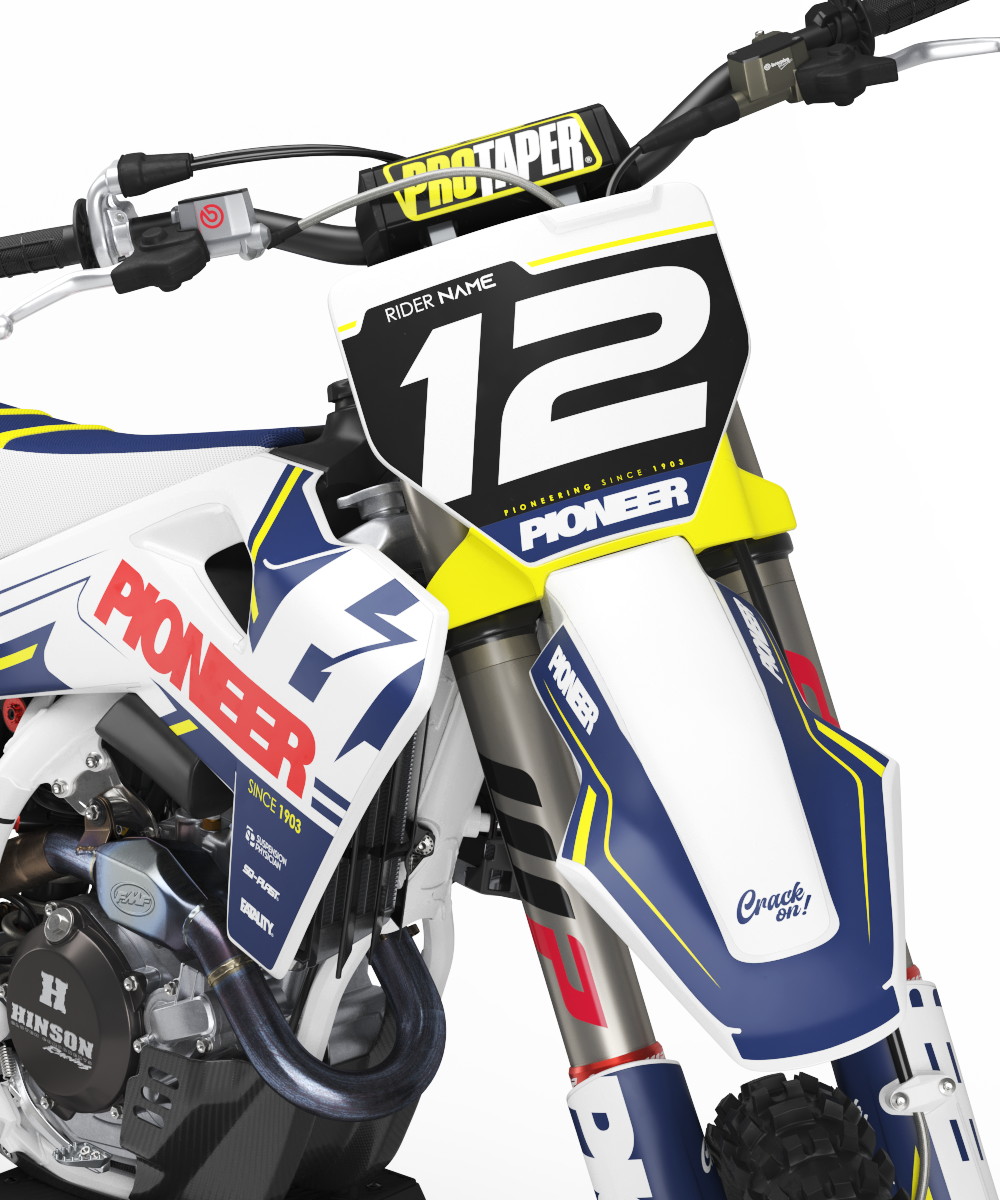 HUSQVARNA - PIONEER - PRE-MADE DESIGN (HUSQVARNA TC/FC 125+ 2025)