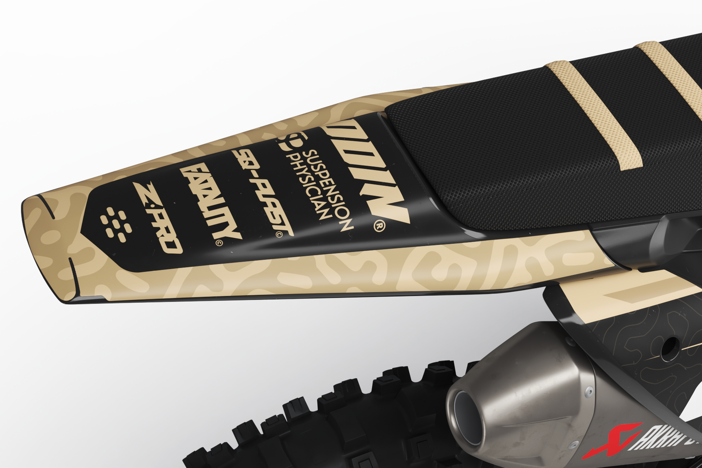 HUSQVARNA - SQUIGGLE - PRE-MADE DESIGN (HUSQVARNA TC/FC 125+ 2019 - 2020 - 2021)