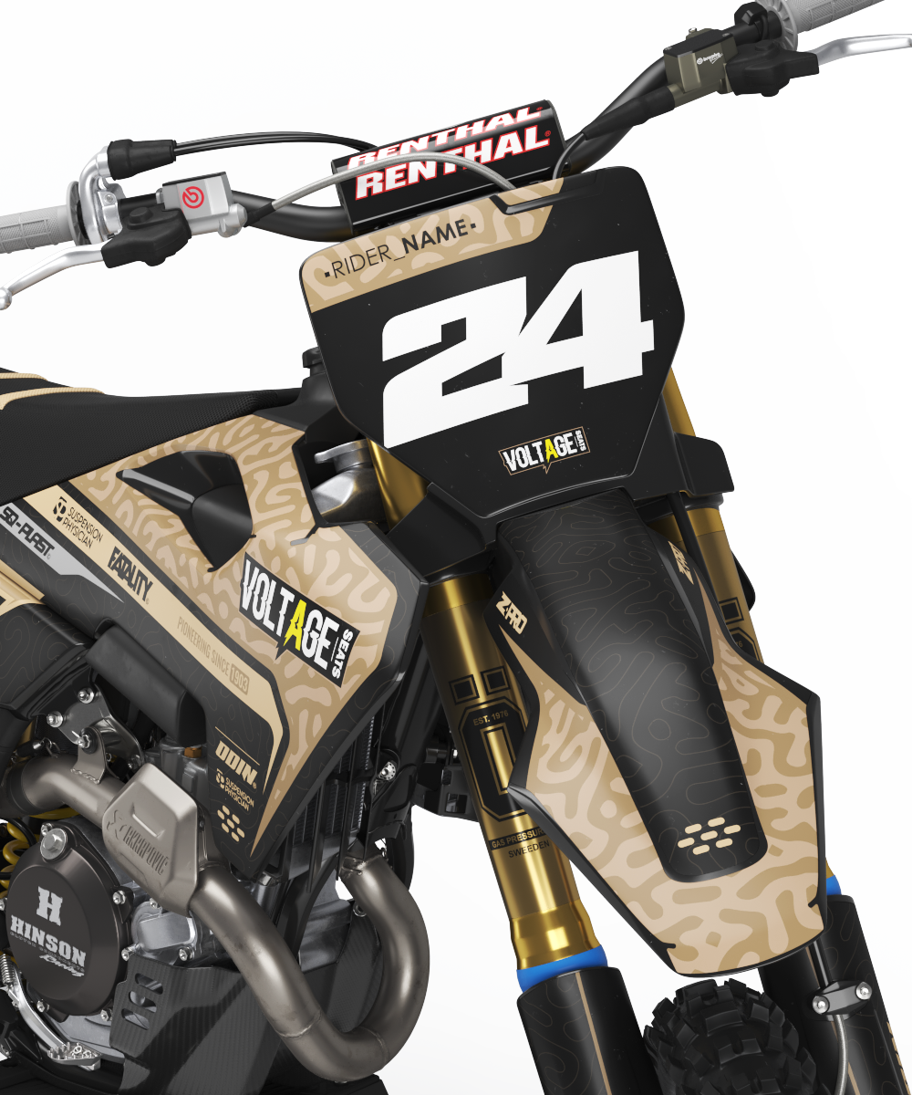 HUSQVARNA - SQUIGGLE - PRE-MADE DESIGN (HUSQVARNA TC/FC 125+ 2019 - 2020 - 2021)