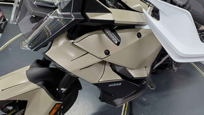 KTM 1390 SUPER ADVENTURE S 2025 & 2026 OEM PLASTICS/FAIRINGS TEMPLATE