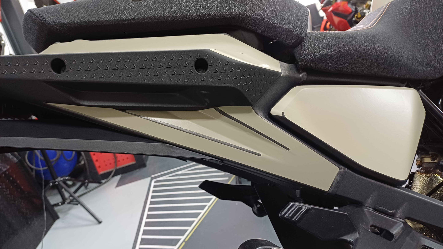 KTM 1390 SUPER ADVENTURE S 2025 & 2026 OEM PLASTICS/FAIRINGS TEMPLATE