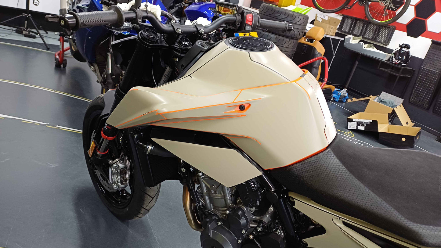 KTM 790 & 890 DUKE 2017 - 2026 TEMPLATE OEM BODYWORK