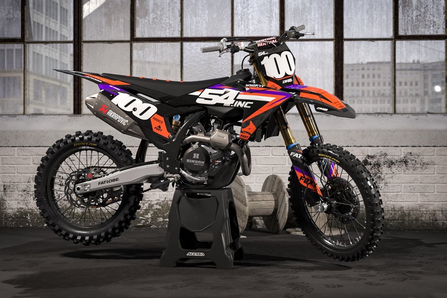 KTM - CHEMICAL - PRE-MADE DESIGN (KTM - SX - SXF 2023)