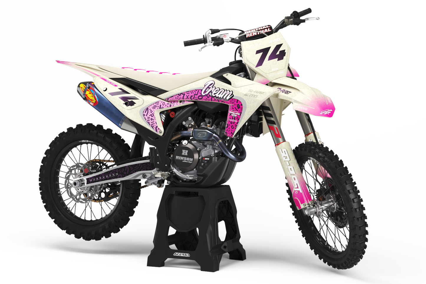 KTM - CREAM - PRE-MADE DESIGN (KTM - SX - SXF 2023)