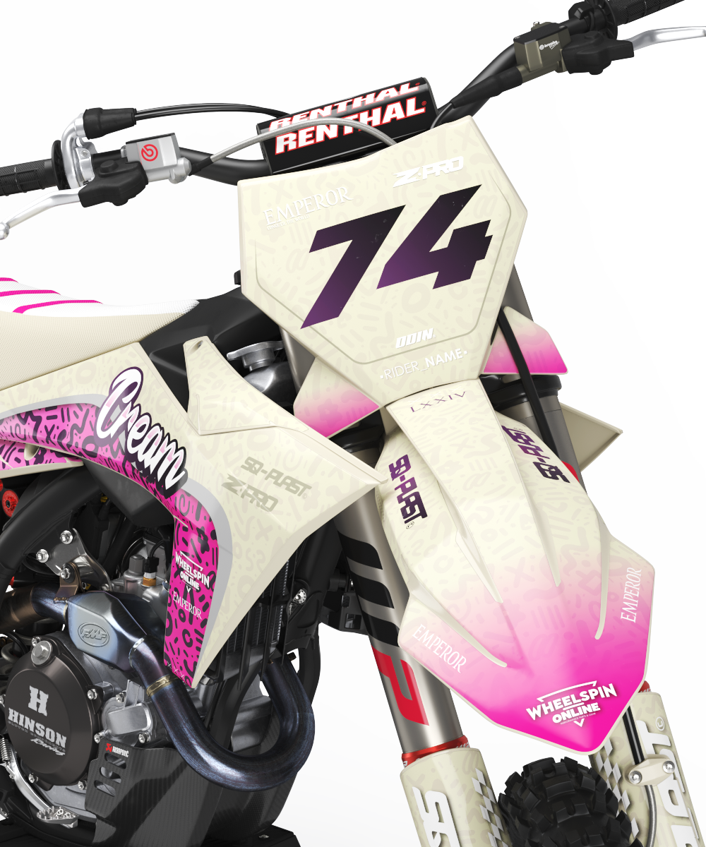 KTM - CREAM - PRE-MADE DESIGN (KTM - SX - SXF 2023)
