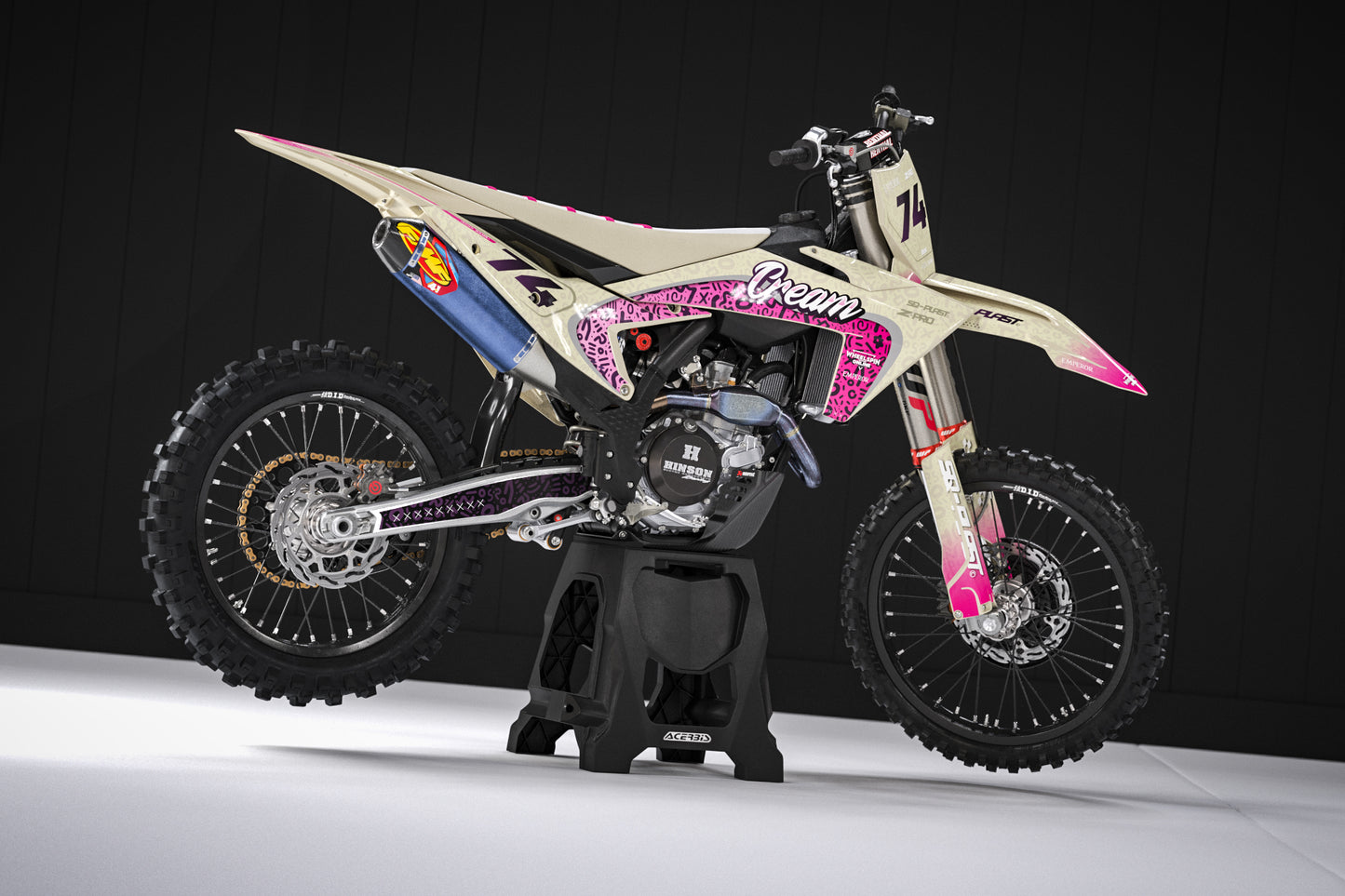 KTM - CREAM - PRE-MADE DESIGN (KTM - SX - SXF 2023)