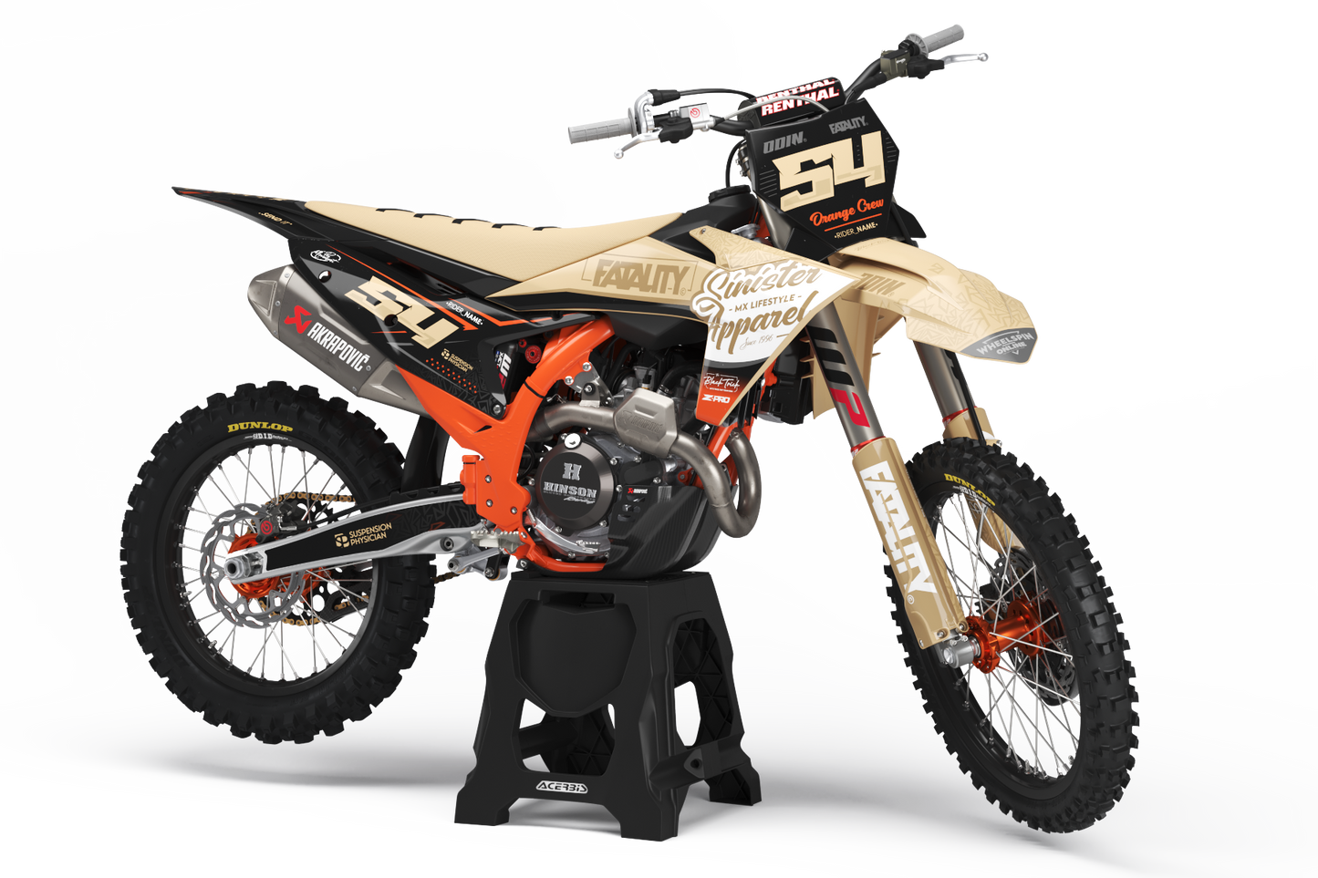 KTM - FATALITY - PRE-MADE DESIGN (KTM - SX - SXF 2023)