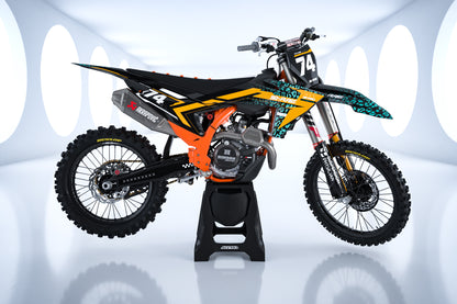 KTM - LEOPARD - PRE-MADE DESIGN (KTM - SX - SXF 2023)