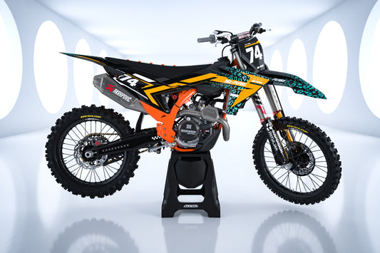 KTM - LEOPARD - PRE-MADE DESIGN (KTM - SX - SXF 2023)