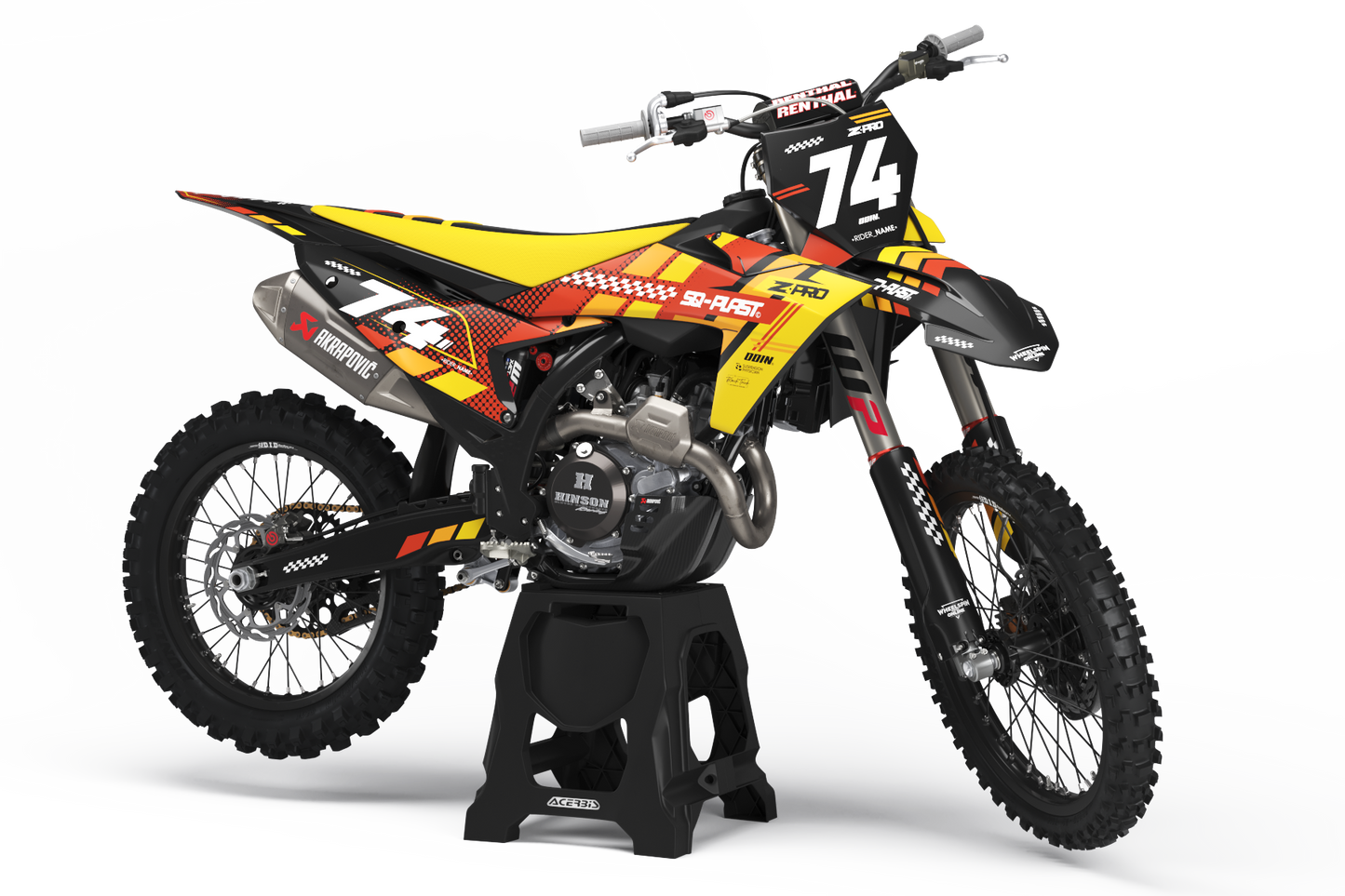 KTM - RETRO - PRE-MADE DESIGN (KTM - SX - SXF 2023)