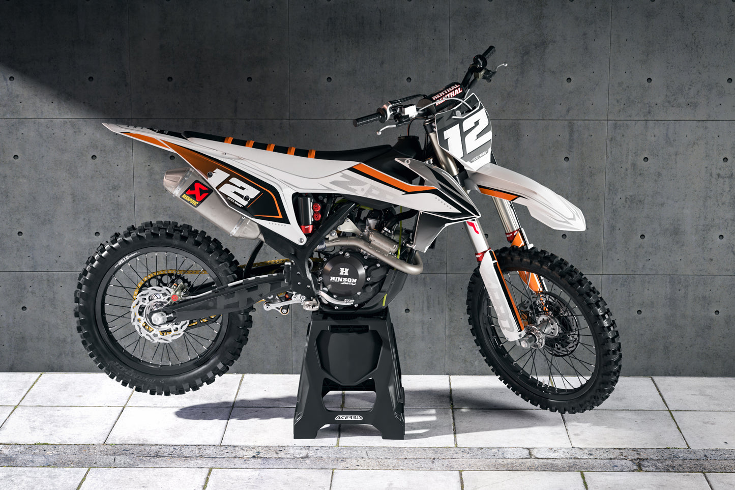KTM - SHARK - PRE-MADE DESIGN (KTM - SX - SXF 2019 - 2020 - 2021 - 2022)