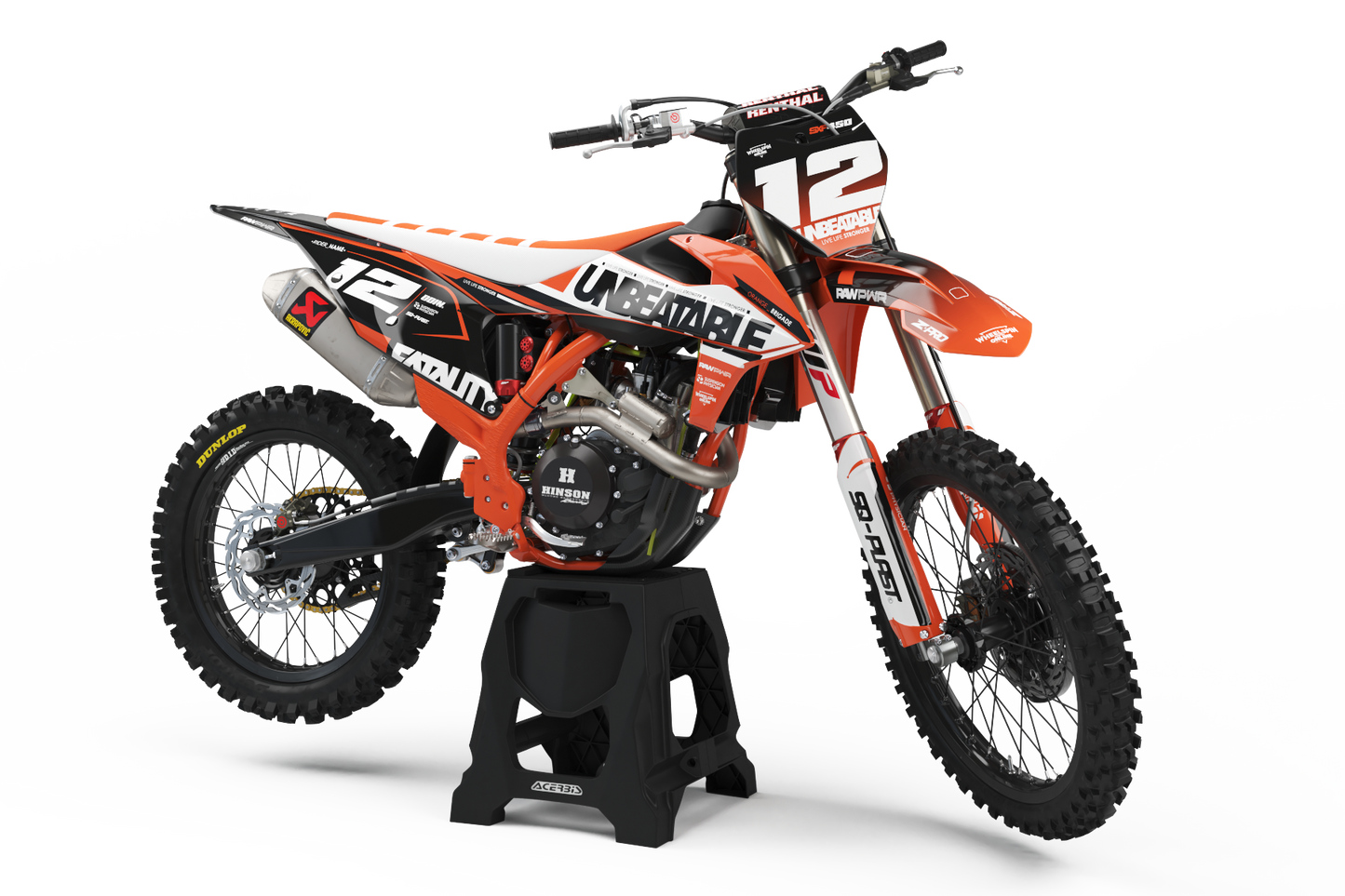 KTM - UNBEATABLE - PRE-MADE DESIGN (KTM - SX - SXF 2019 - 2020 - 2021 - 2022)