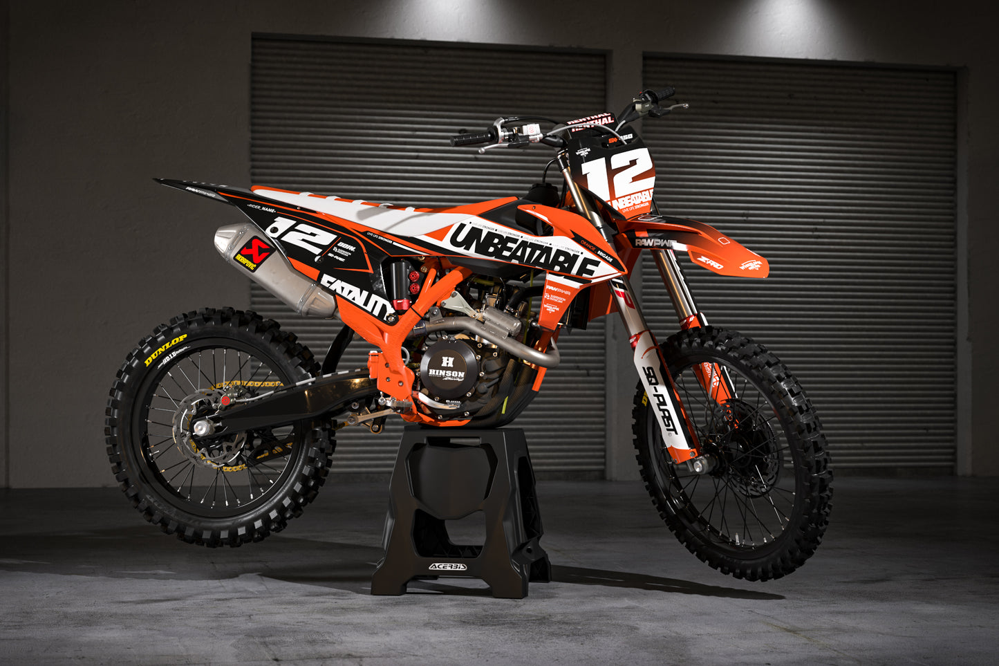 KTM - UNBEATABLE - PRE-MADE DESIGN (KTM - SX - SXF 2019 - 2020 - 2021 - 2022)
