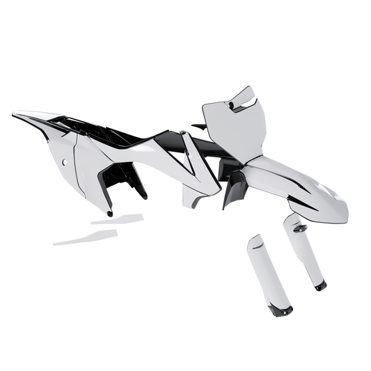 KTM SX65 AND GASGAS MC65 2016 TO 2023 PLASTICS & TEMPLATES 3D MODEL (.OBJ AND .BLEND)