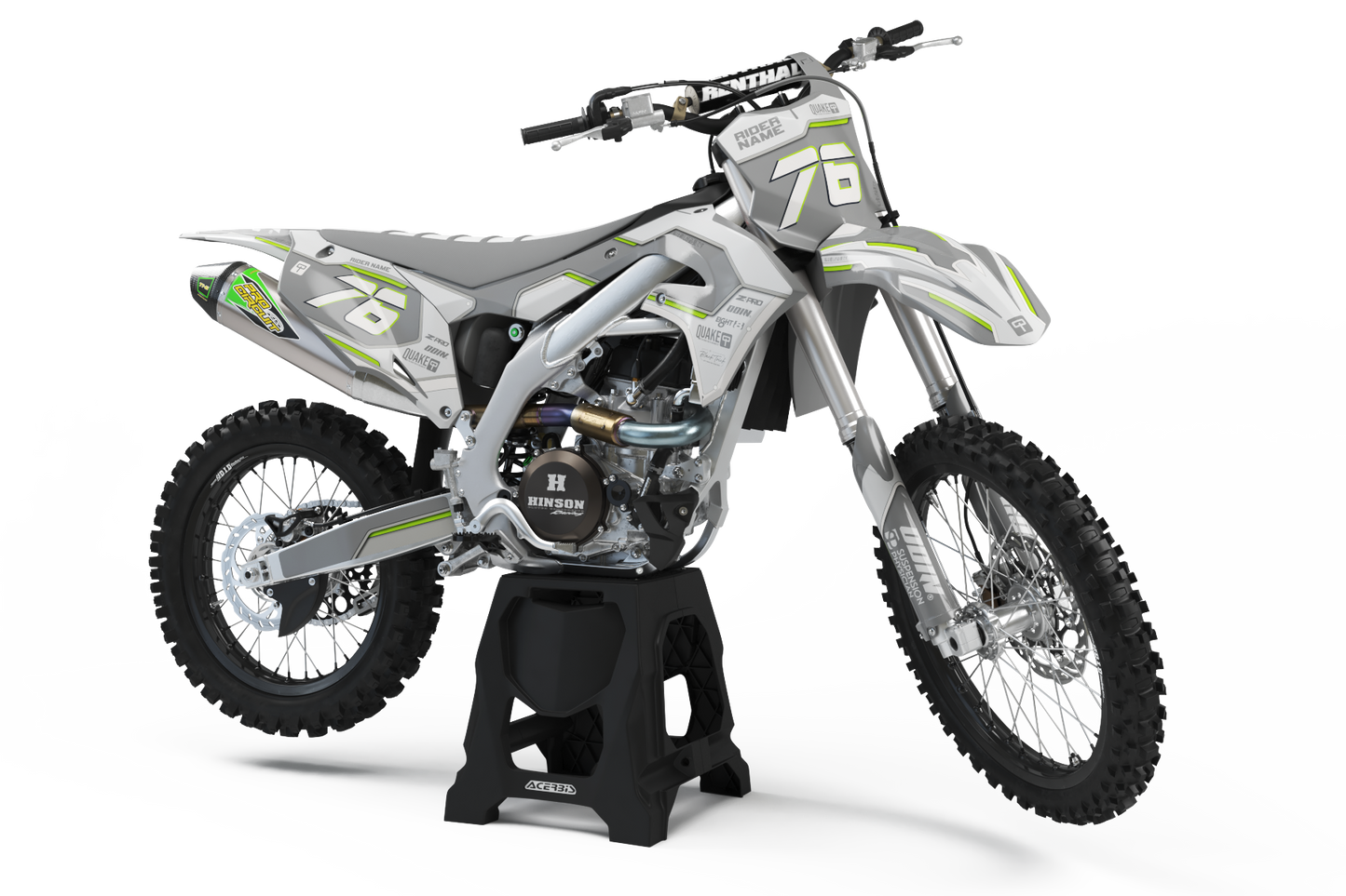 KAWASAKI - CYBORG - PRE-MADE DESIGN (KAWASAKI KX250F KX450F 2019 - 2020 - 2021 - 2022 - 2023 - 2024)