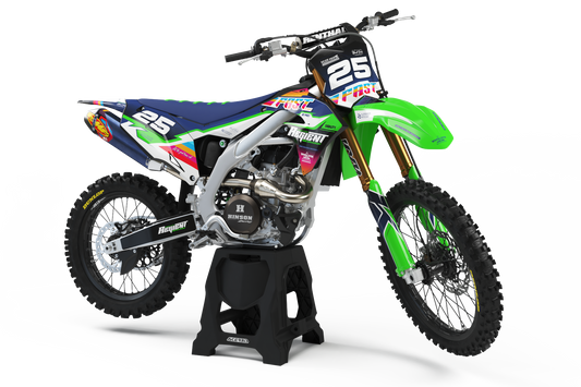 KAWASAKI - FASTAF - PRE-MADE DESIGN (KAWASAKI KX250F KX450F 2019 - 2020 - 2021 - 2022 - 2023 - 2024)