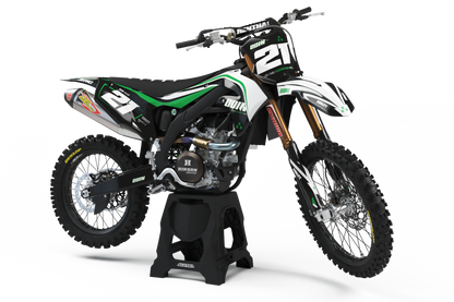 KAWASAKI - FLOW - PRE-MADE DESIGN (KAWASAKI KX250F KX450F 2019 - 2020 - 2021 - 2022 - 2023 - 2024)