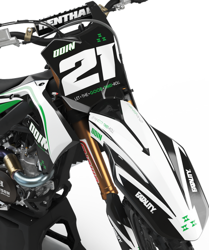 KAWASAKI - FLOW - PRE-MADE DESIGN (KAWASAKI KX250F KX450F 2019 - 2020 - 2021 - 2022 - 2023 - 2024)