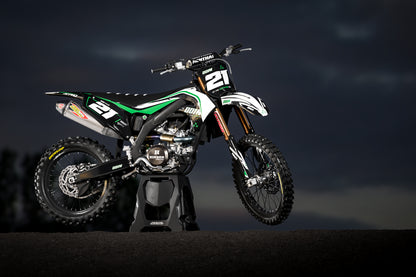 KAWASAKI - FLOW - PRE-MADE DESIGN (KAWASAKI KX250F KX450F 2019 - 2020 - 2021 - 2022 - 2023 - 2024)