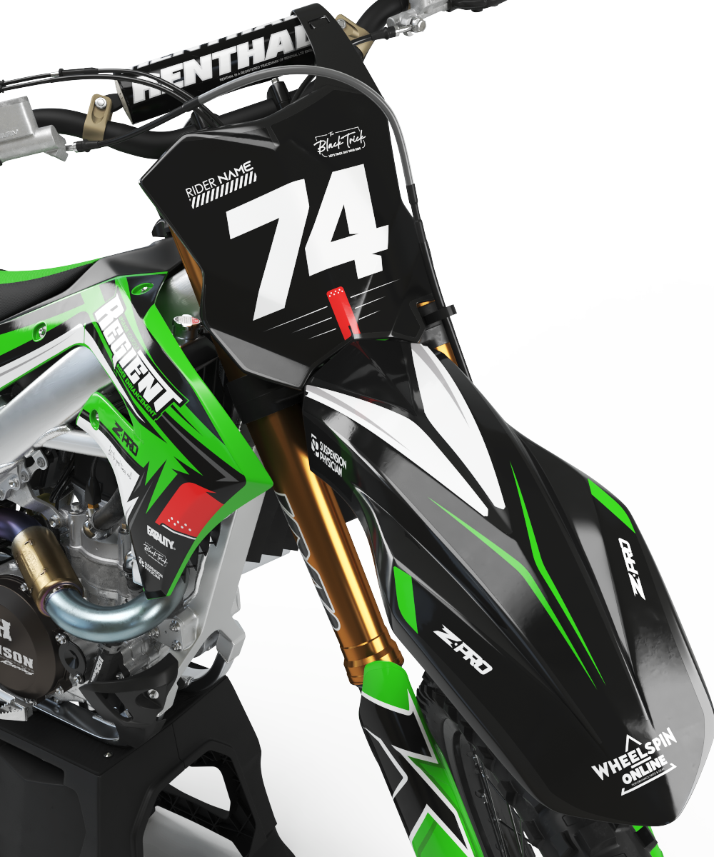 KAWASAKI - FORCE - PRE-MADE DESIGN (KAWASAKI KX250F KX450F 2019 - 2020 - 2021 - 2022 - 2023 - 2024)