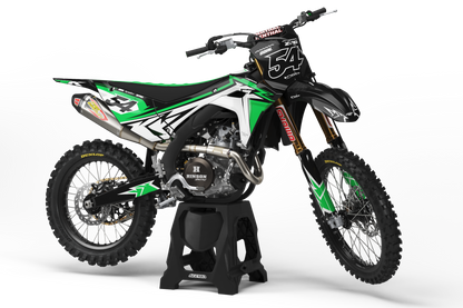 KAWASAKI - GREEN - PRE-MADE DESIGN (KAWASAKI KX450 2024 - 2025)