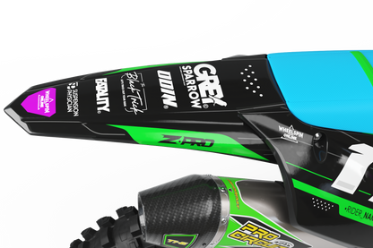 KAWASAKI - SYNTH - PRE-MADE DESIGN (KAWASAKI KX250F KX450F 2019 - 2020 - 2021 - 2022 - 2023 - 2024)