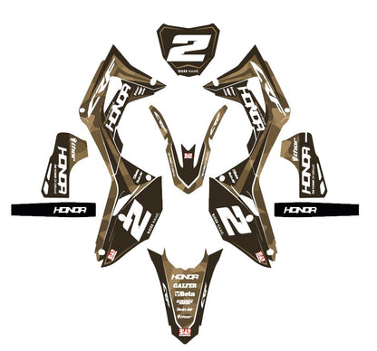 HONDA - LIGHTNING 2 - PRE-MADE DESIGN (HONDA CRF450R 2017 - 2018 - 2019 - 2020)