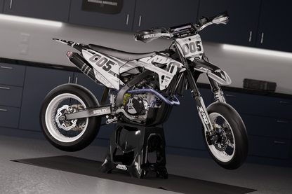 HONDA - NOIR - PRE-MADE DESIGN (HONDA CRF450R 2021 - 2022 - 2023 - 2024)