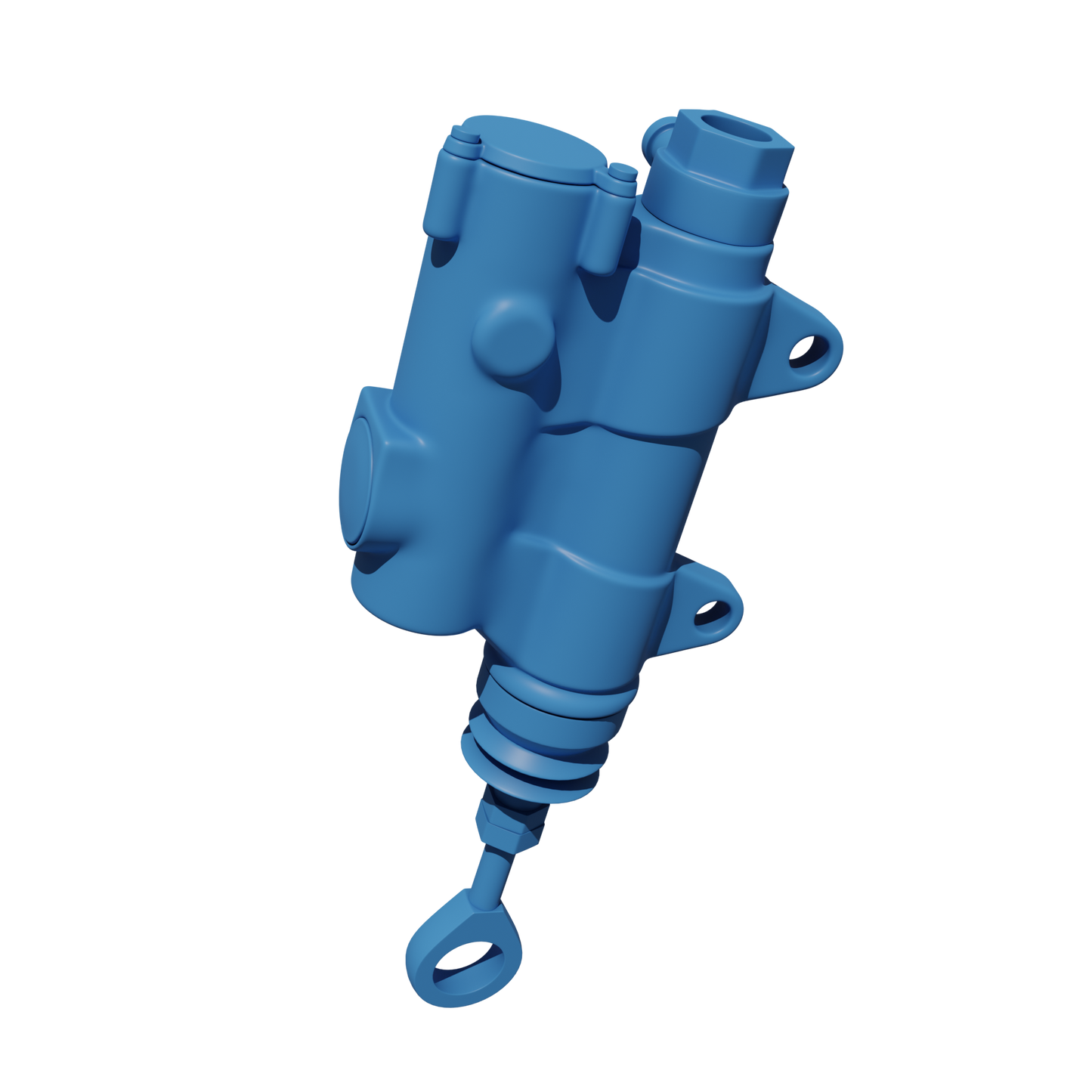 UNIVERSAL REAR MASTER BRAKE CYLINDER 3D MODEL (.OBJ AND .BLEND)