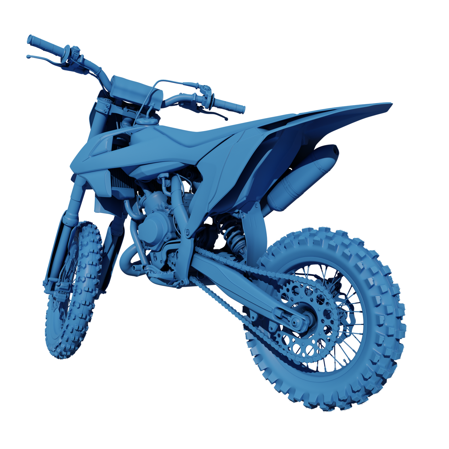 KTM SX65 AND GASGAS MC65 2016 TO 2023 FULL 3D MODEL (.OBJ AND .BLEND)