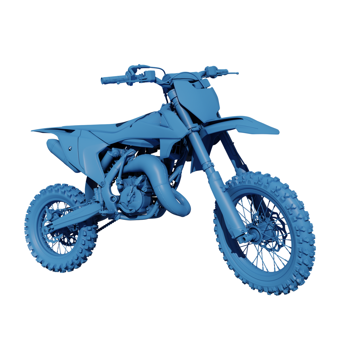 KTM SX65 AND GASGAS MC65 2016 TO 2023 FULL 3D MODEL (.OBJ AND .BLEND)