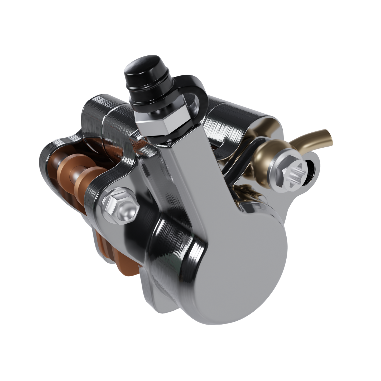 AFTERMARKET 65CC REAR CALIPER ASSEMBLY 3D MODEL (.OBJ AND .BLEND)