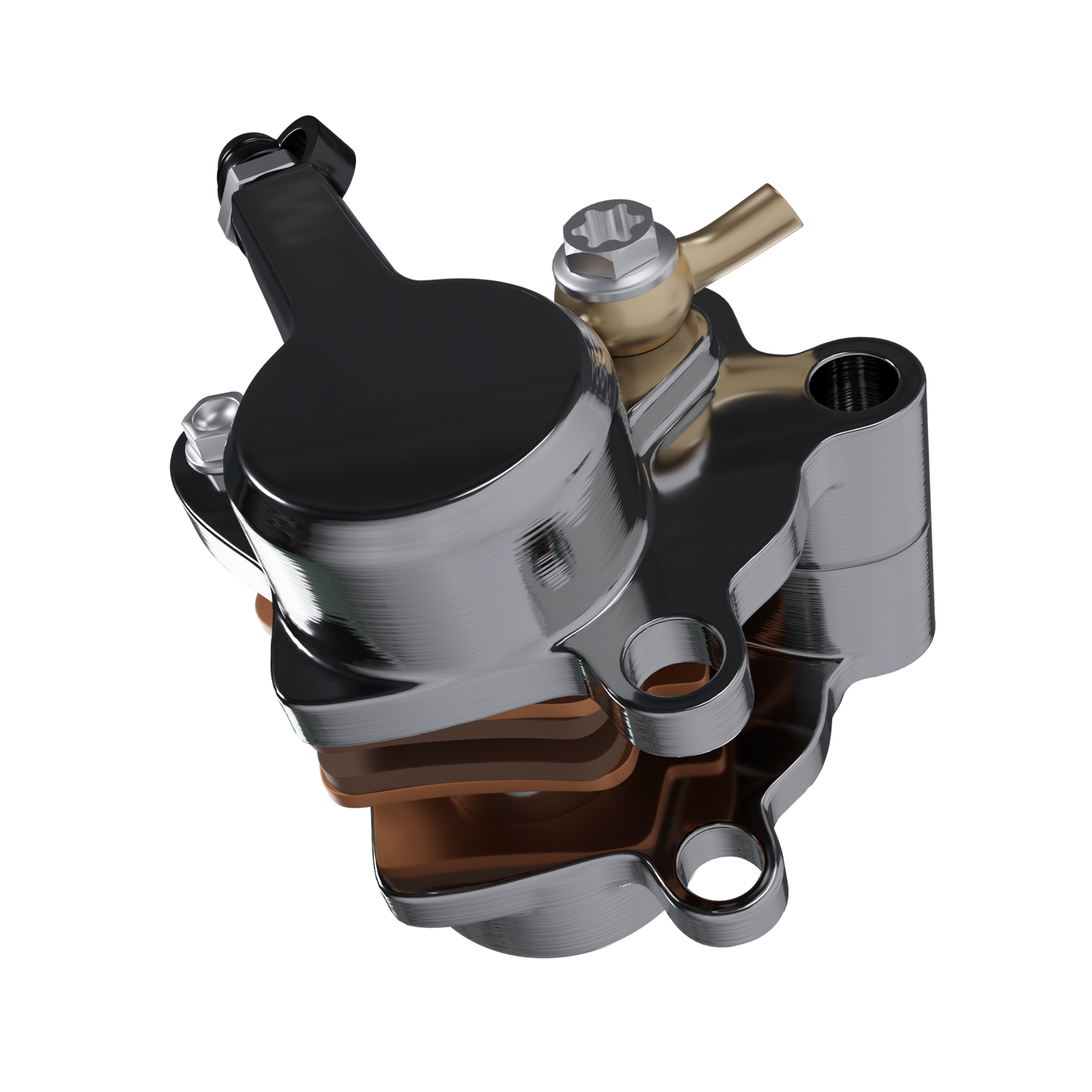 AFTERMARKET 65CC REAR CALIPER ASSEMBLY 3D MODEL (.OBJ AND .BLEND)