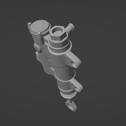 UNIVERSAL REAR MASTER BRAKE CYLINDER 3D MODEL (.OBJ AND .BLEND)