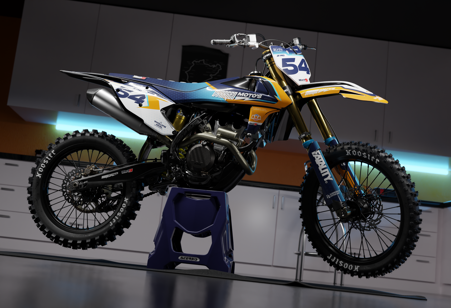 KTM - CROSS - PRE-MADE DESIGN (KTM - SX - SXF 2016 - 2017 - 2018)